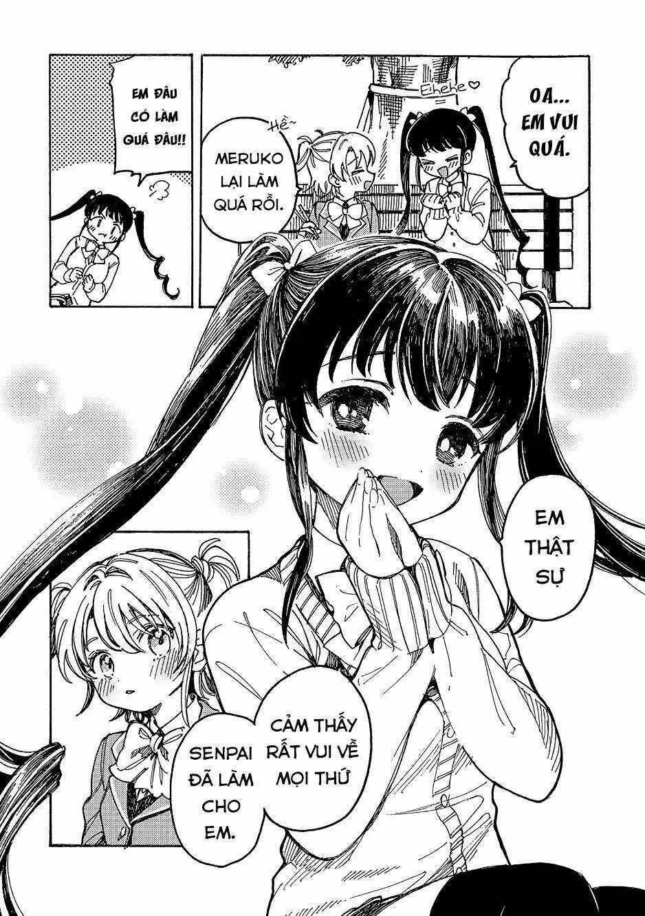 Yandere Meruko-Chan Ha Senpai Ga Osuki Chapter 3 trang 11