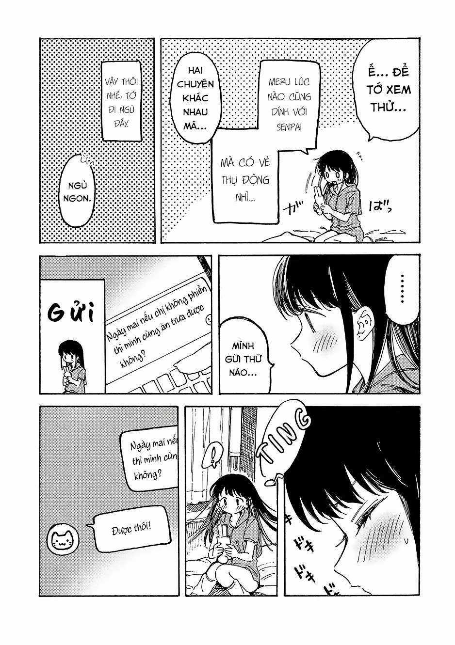 Yandere Meruko-Chan Ha Senpai Ga Osuki Chapter 3 trang 4