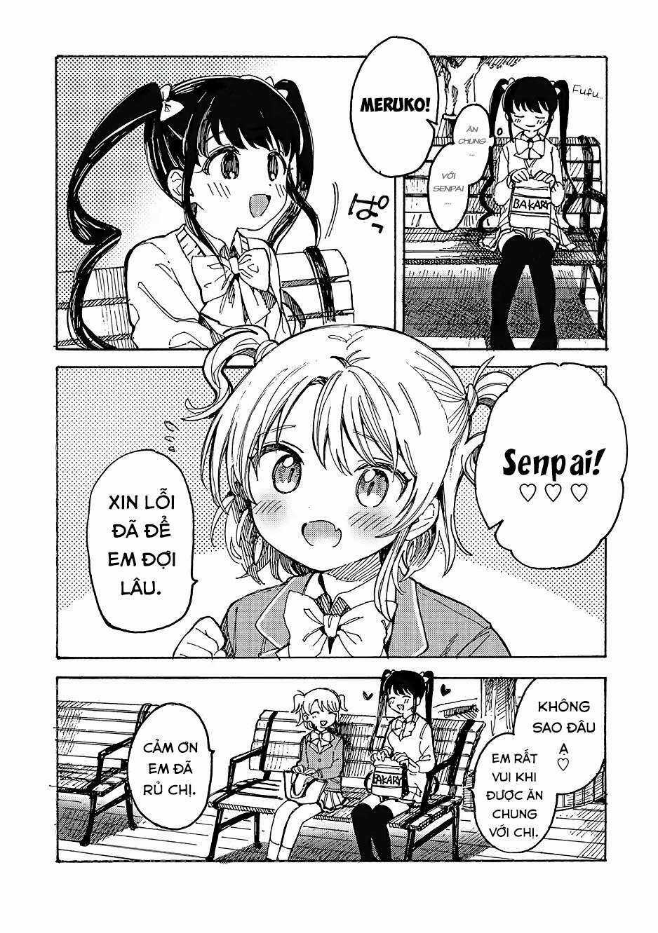 Yandere Meruko-Chan Ha Senpai Ga Osuki Chapter 3 trang 6