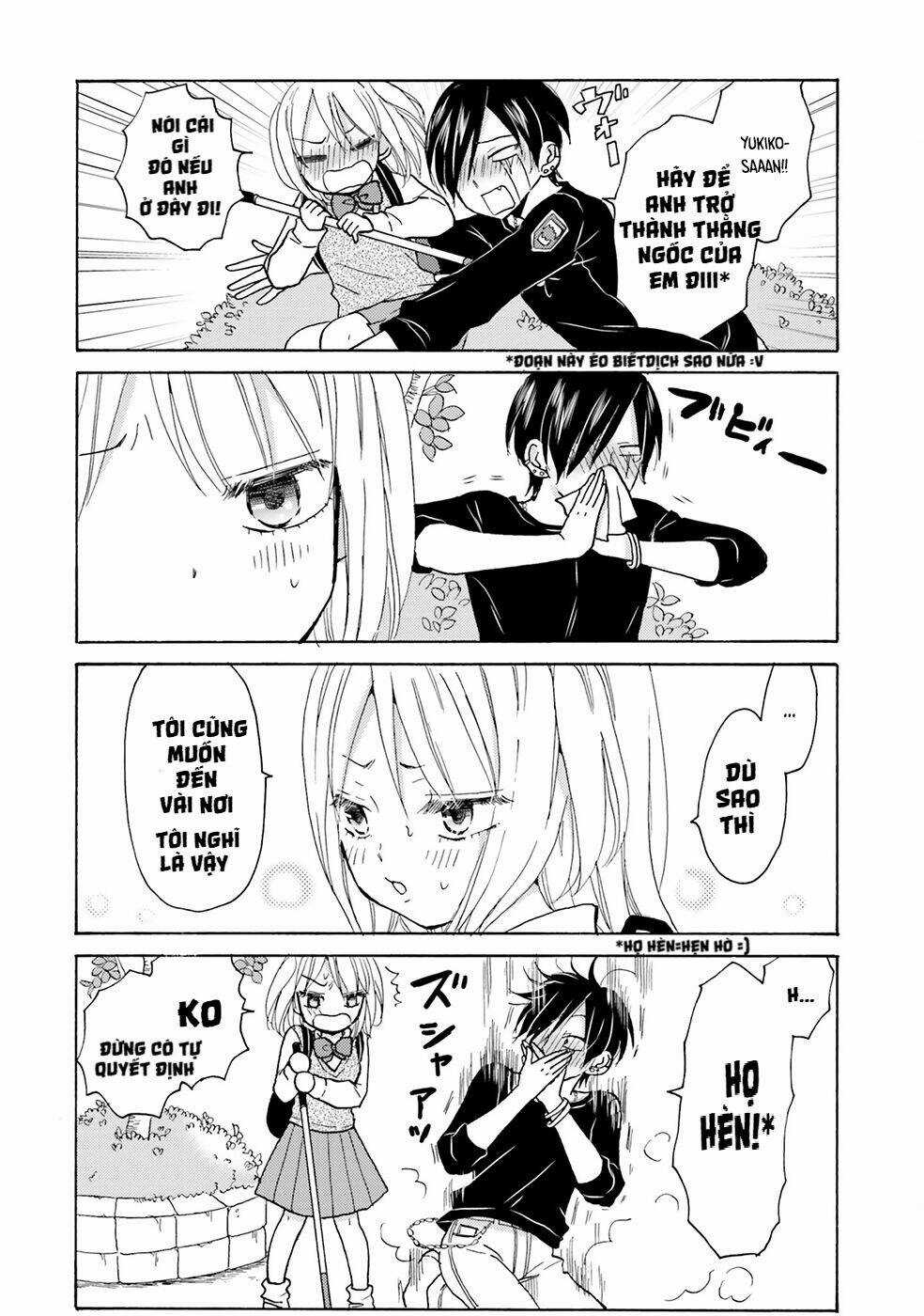 Yankee-Kun To Hakujou Gaaru Chapter 1 trang 12