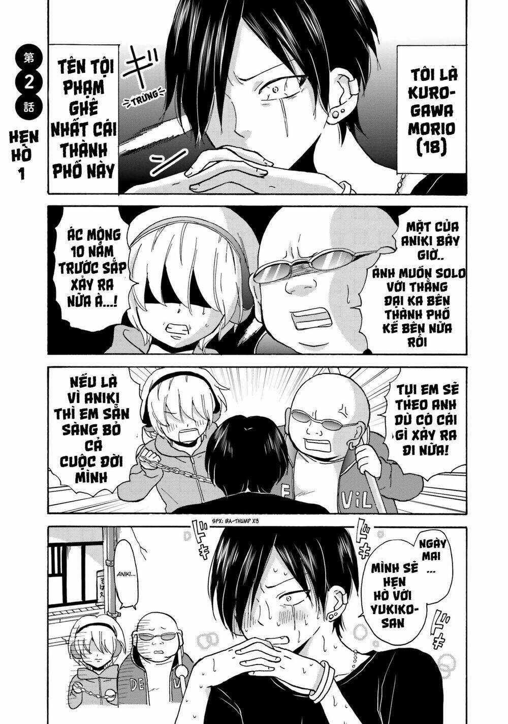 Yankee-Kun To Hakujou Gaaru Chapter 2 trang 2