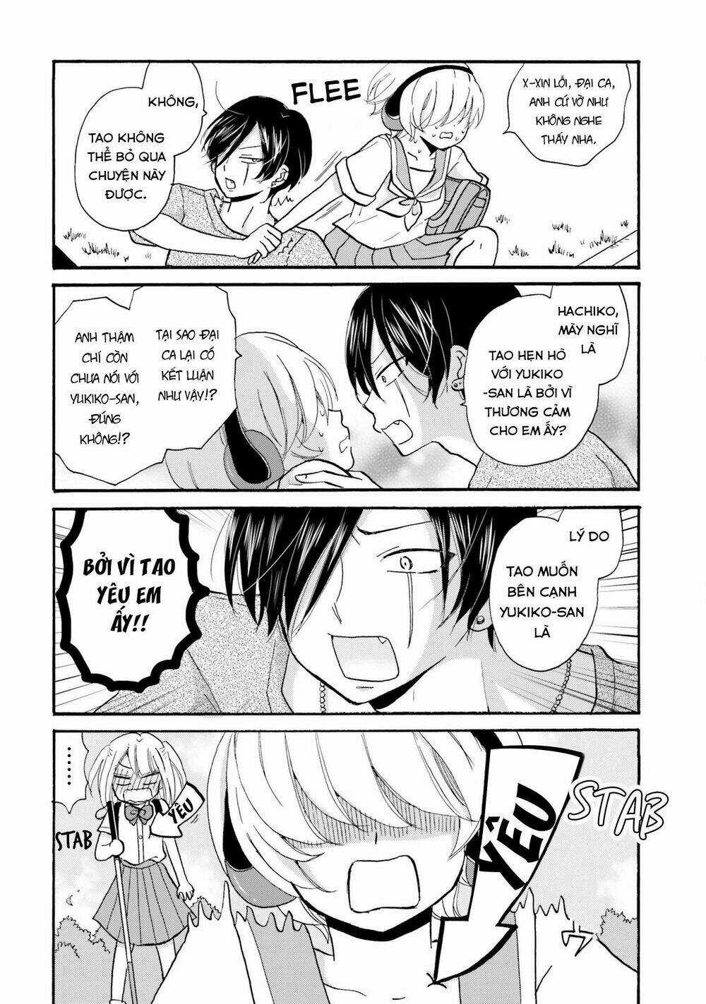 Yankee-Kun To Hakujou Gaaru Chapter 24 trang 11