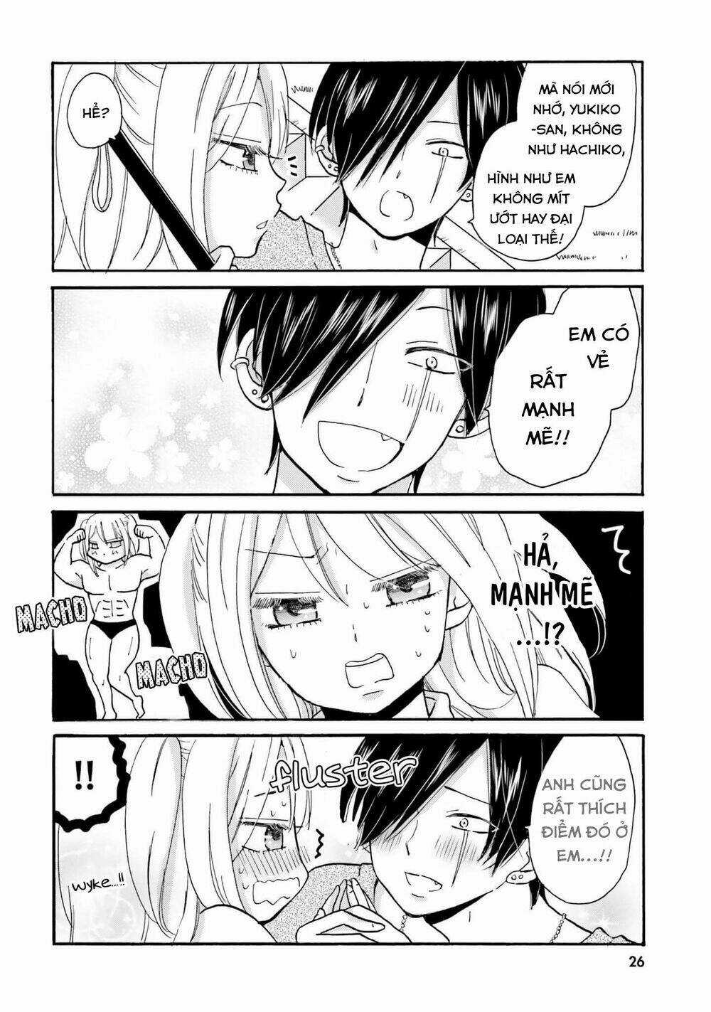 Yankee-Kun To Hakujou Gaaru Chapter 26 trang 5