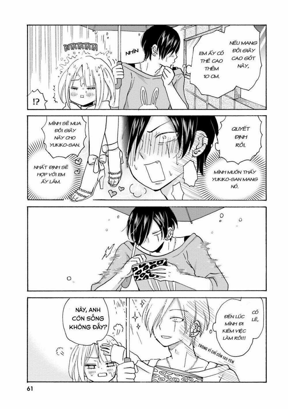 Yankee-Kun To Hakujou Gaaru Chapter 8 trang 4