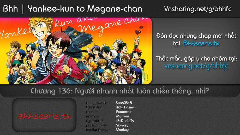 Yankee-Kun To Megane-Chan - Nhóc Quậy Và Nhỏ 4 Mắt Chapter 136 trang 1