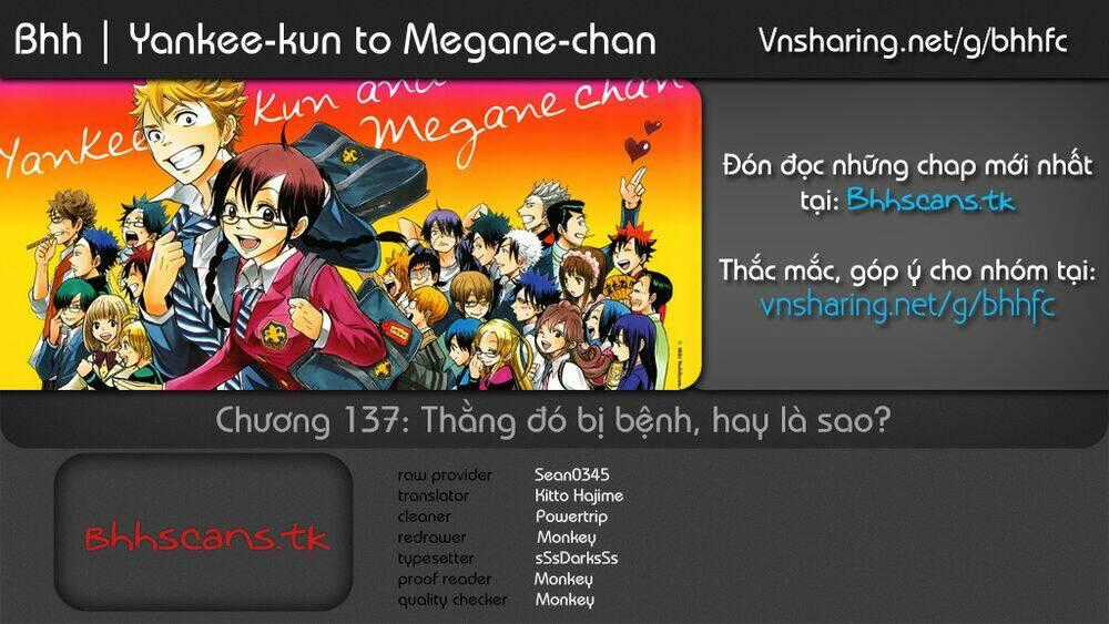 Yankee-Kun To Megane-Chan - Nhóc Quậy Và Nhỏ 4 Mắt Chapter 137 trang 1