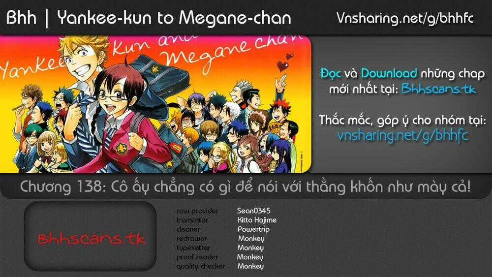 Yankee-Kun To Megane-Chan - Nhóc Quậy Và Nhỏ 4 Mắt Chapter 138 trang 1