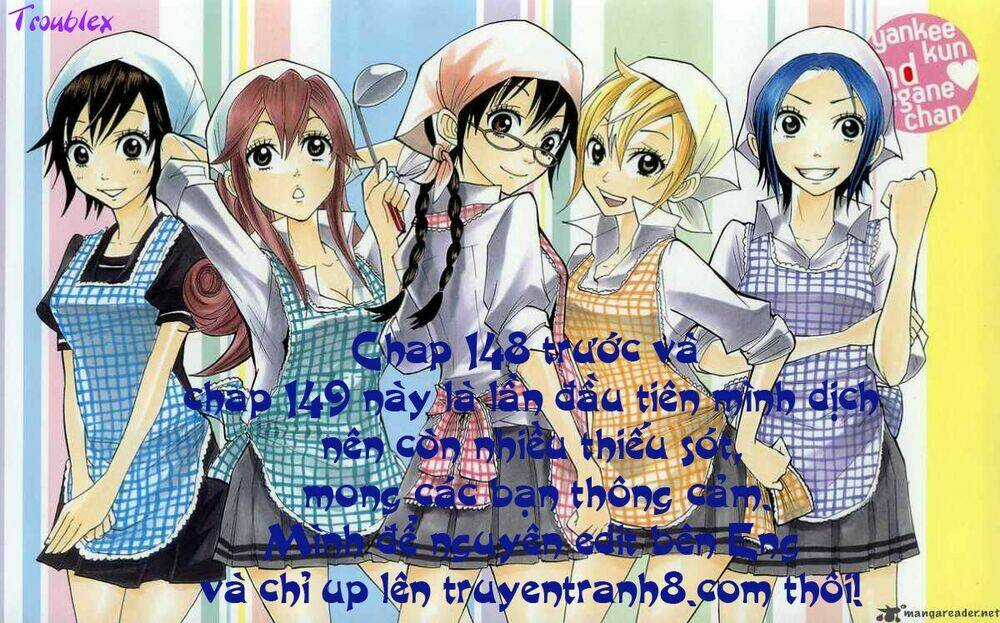 Yankee-Kun To Megane-Chan - Nhóc Quậy Và Nhỏ 4 Mắt Chapter 149 trang 0