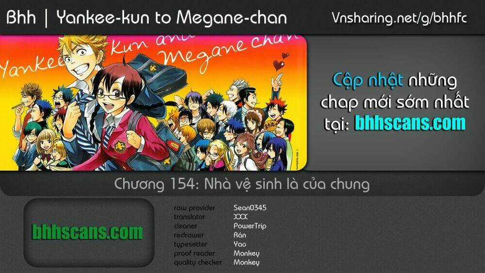 Yankee-Kun To Megane-Chan - Nhóc Quậy Và Nhỏ 4 Mắt Chapter 154 trang 0