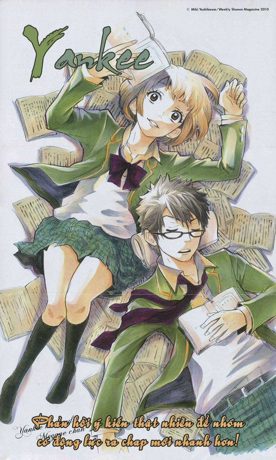 Yankee-Kun To Megane-Chan - Nhóc Quậy Và Nhỏ 4 Mắt Chapter 168 trang 19
