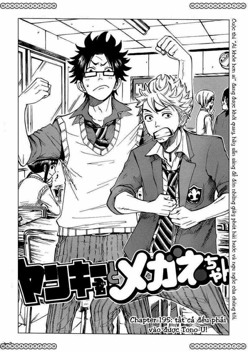 Yankee-Kun To Megane-Chan - Nhóc Quậy Và Nhỏ 4 Mắt Chapter 195 trang 2