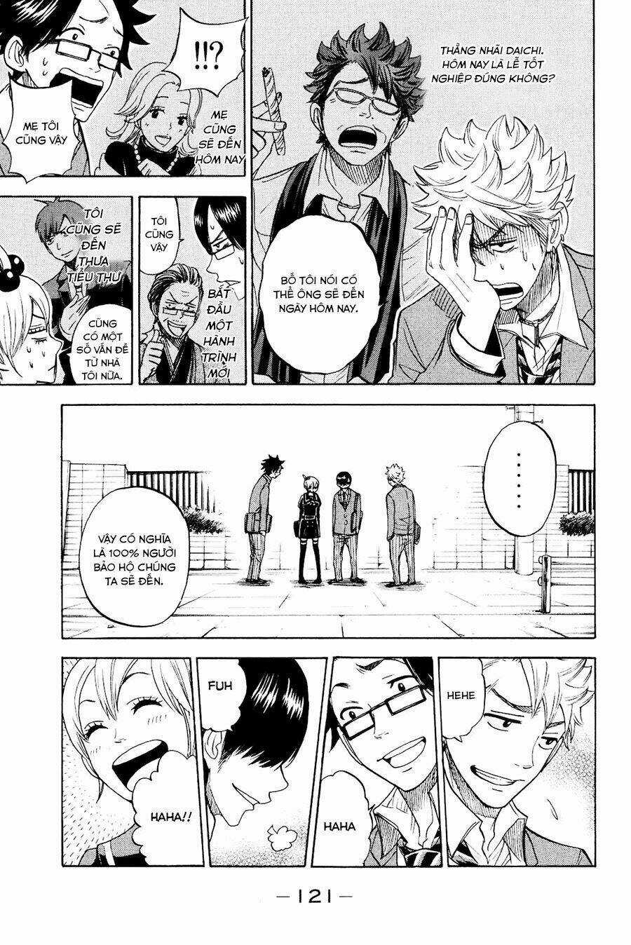 Yankee-Kun To Megane-Chan - Nhóc Quậy Và Nhỏ 4 Mắt Chapter 208 trang 17