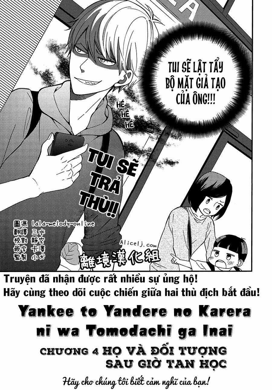 Yankee to Yandere no Karera ni wa Tomodachi ga Inai Chapter 4 trang 3