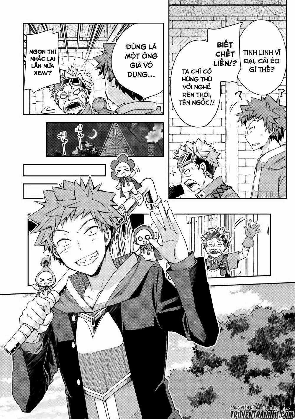 Yankee Wa Isekai De Seirei Ni Aisaremasu Chapter 16 trang 14