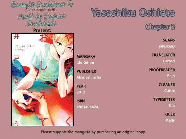 Yasashiku Oshite Chapter 3 trang 0