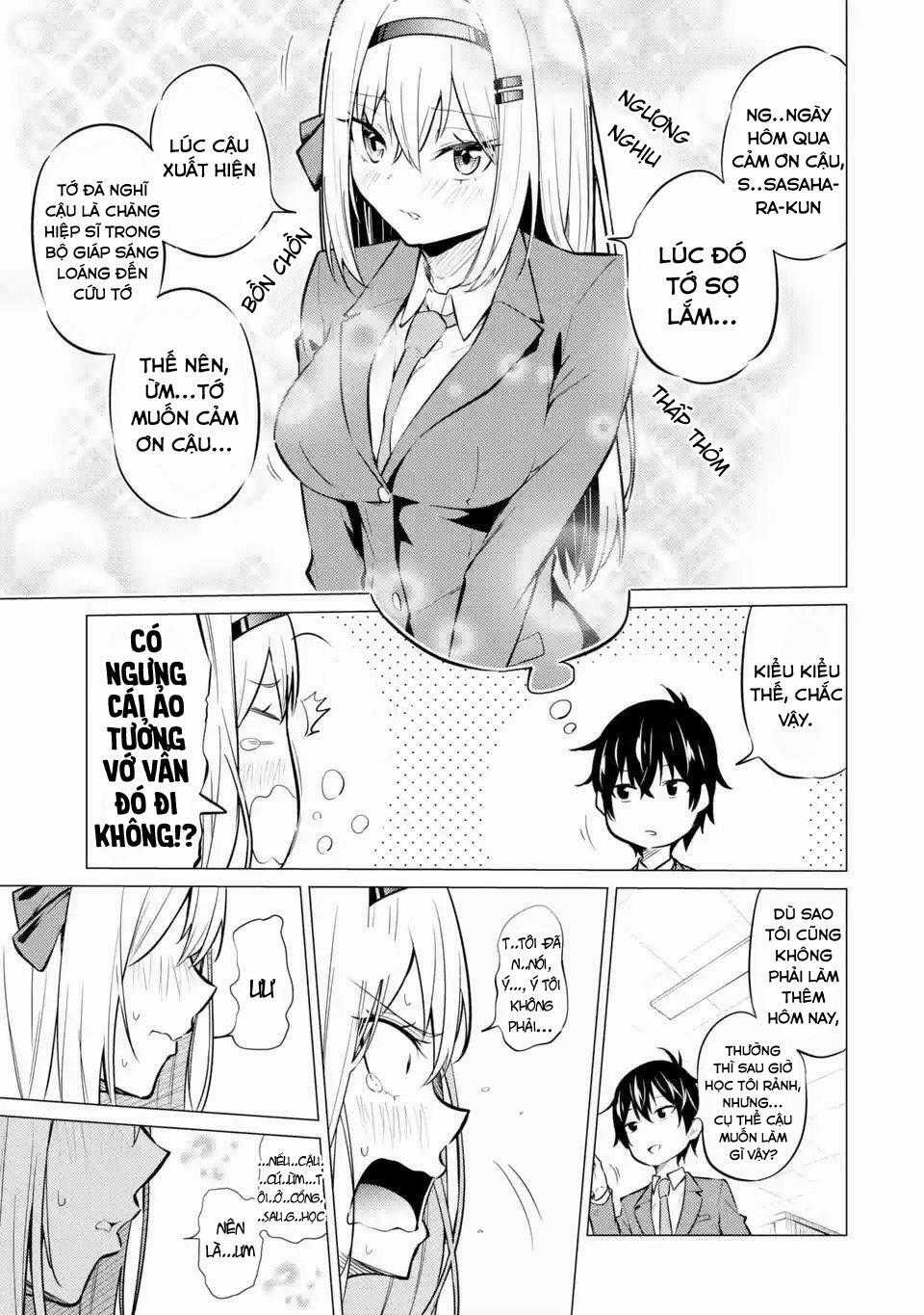 Yatarato Sasshi No Ii Ore Wa, Dokuzetsu Kuudere Bishoujo No Chiisana Dere Mo Minogasazu Ni Guigui Ik Chapter 1.3 trang 12