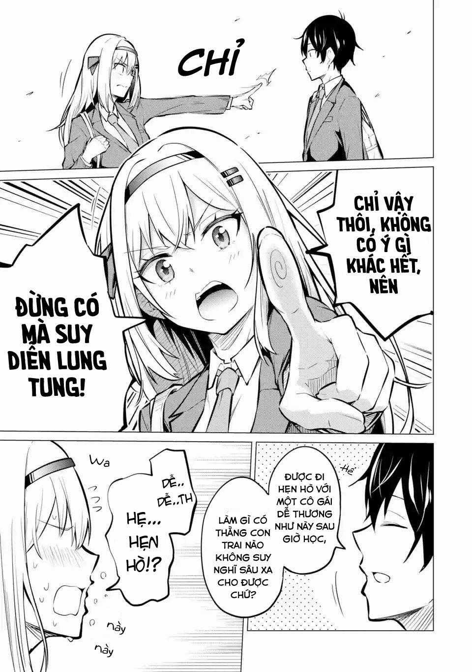 Yatarato Sasshi No Ii Ore Wa, Dokuzetsu Kuudere Bishoujo No Chiisana Dere Mo Minogasazu Ni Guigui Ik Chapter 1.3 trang 16