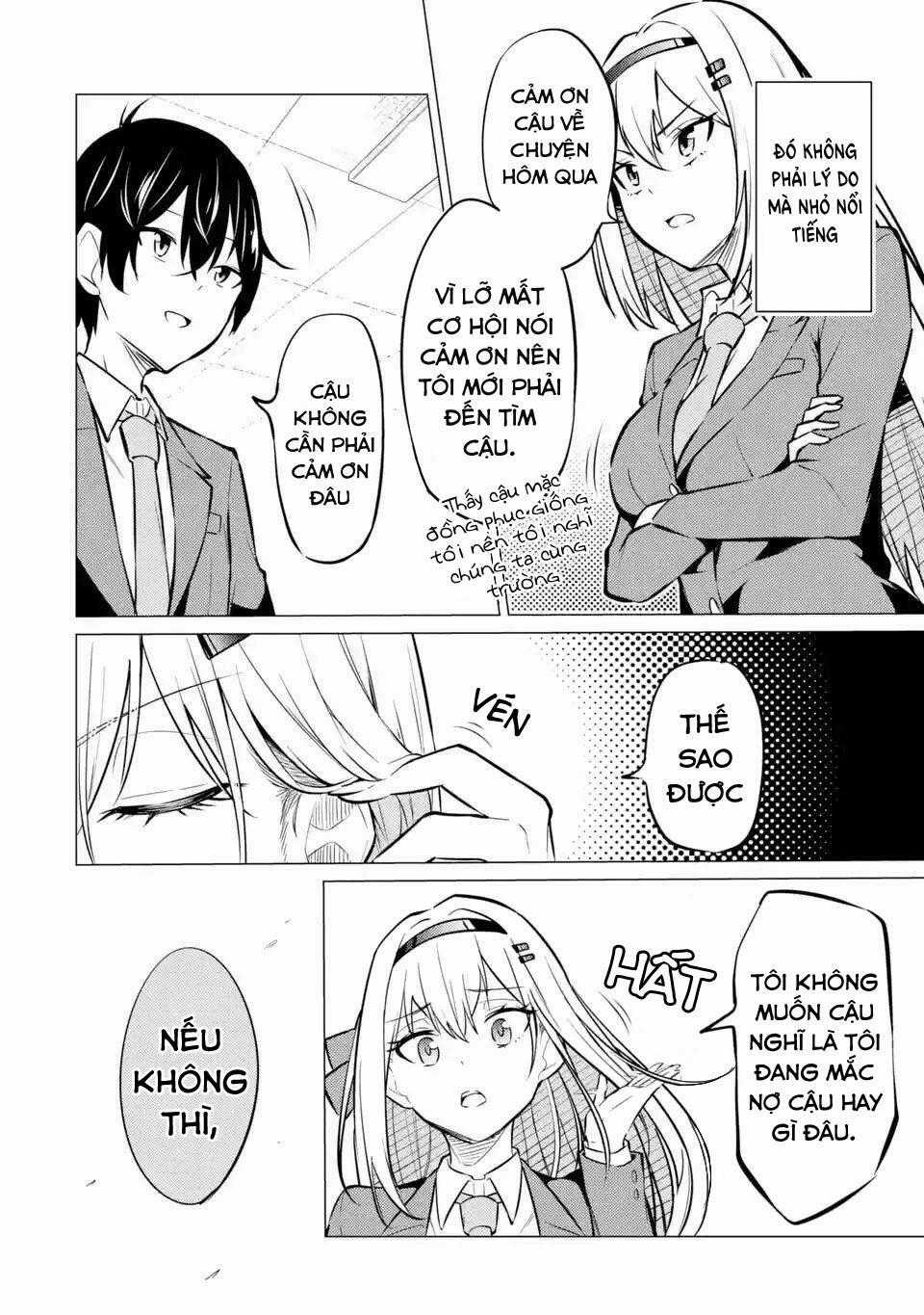 Yatarato Sasshi No Ii Ore Wa, Dokuzetsu Kuudere Bishoujo No Chiisana Dere Mo Minogasazu Ni Guigui Ik Chapter 1.3 trang 6