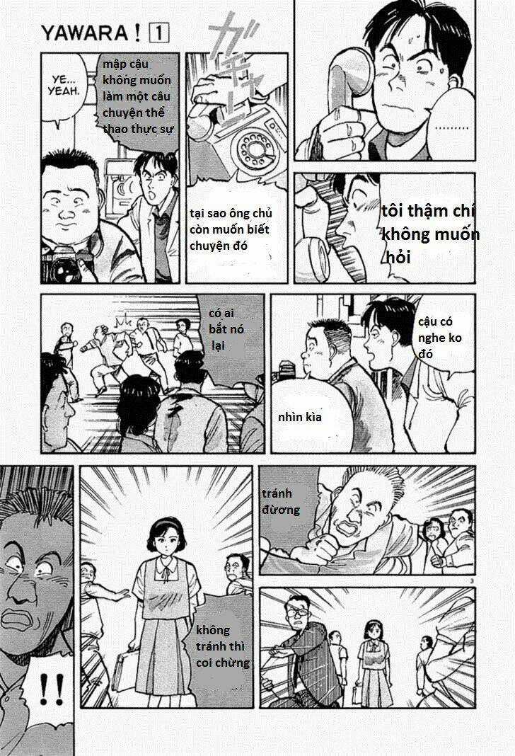 Yawara Chapter 1 trang 3