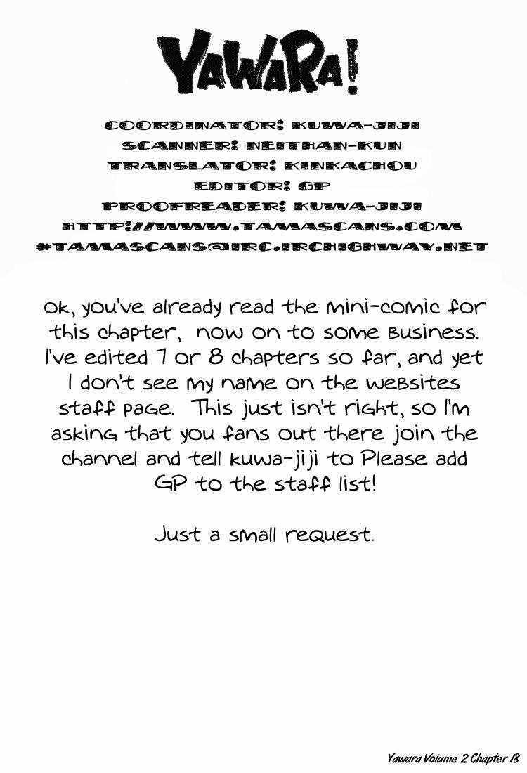 Yawara Chapter 18 trang 19