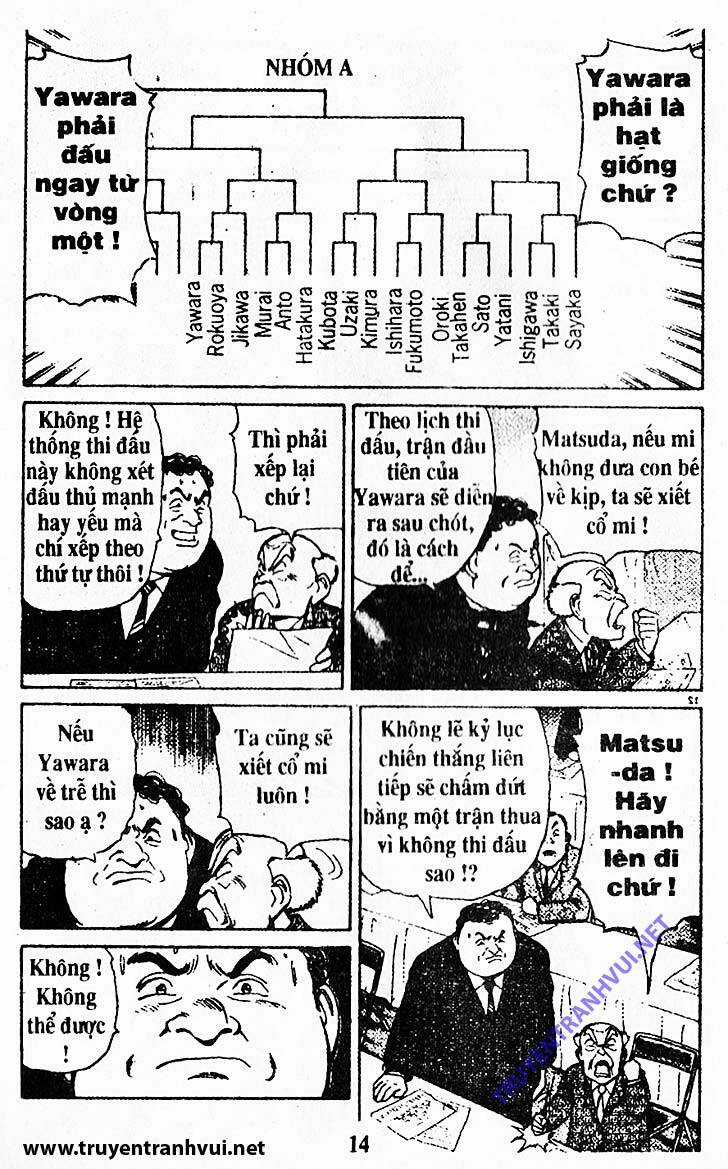 Yawara Chapter 198 trang 12