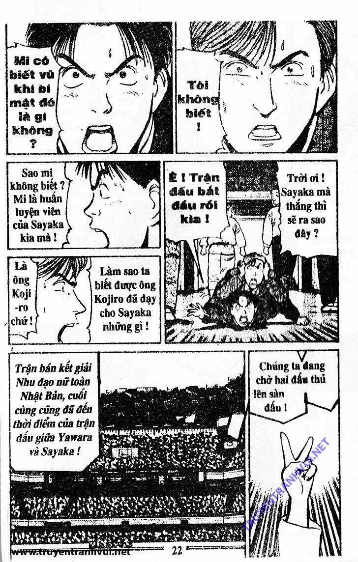 Yawara Chapter 201 trang 21