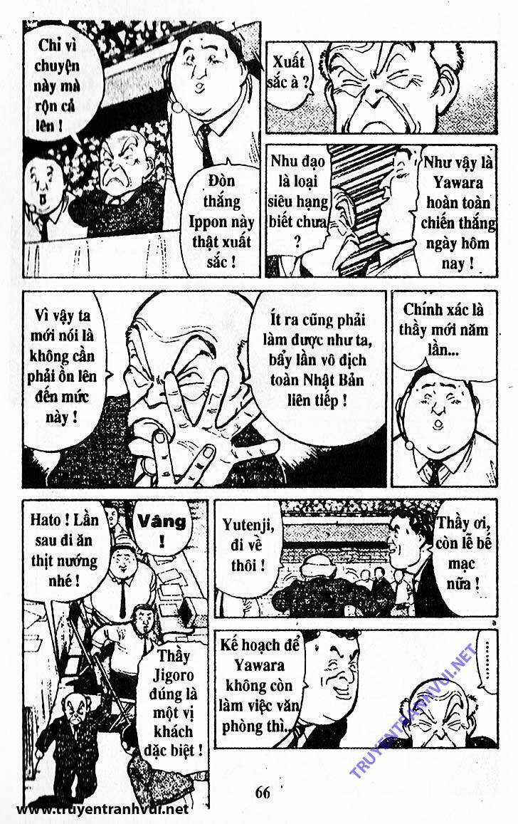 Yawara Chapter 206 trang 17