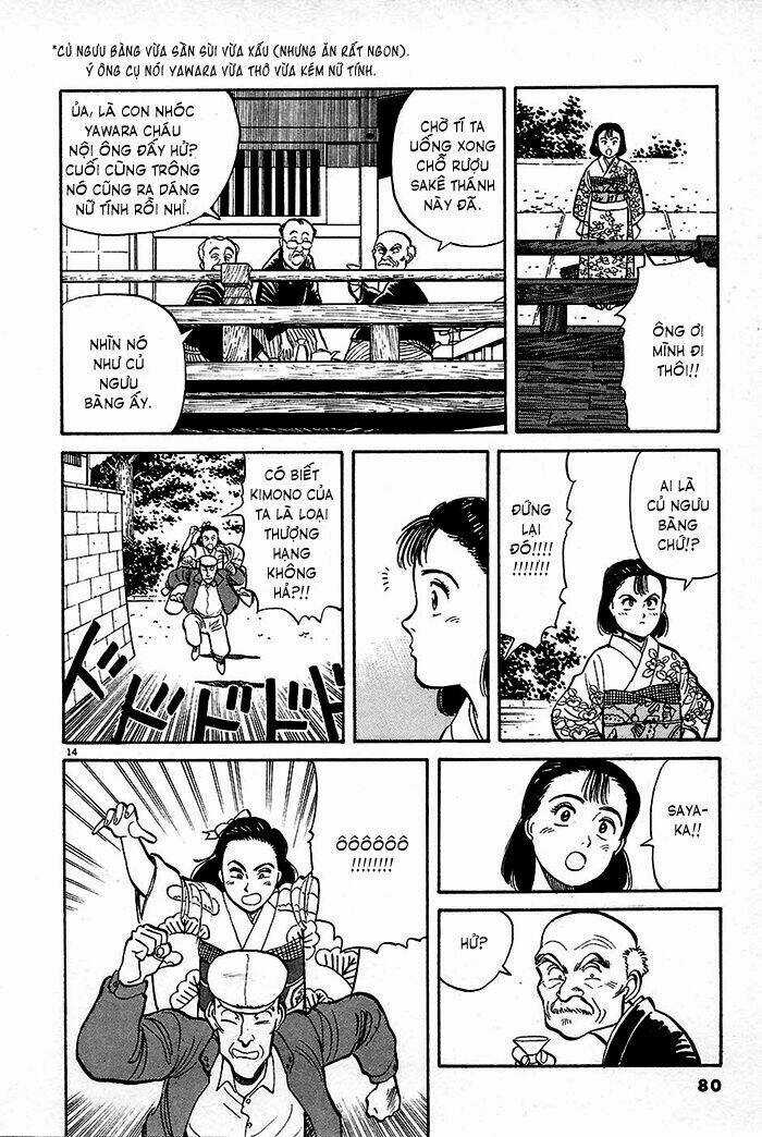 Yawara Chapter 4 trang 12