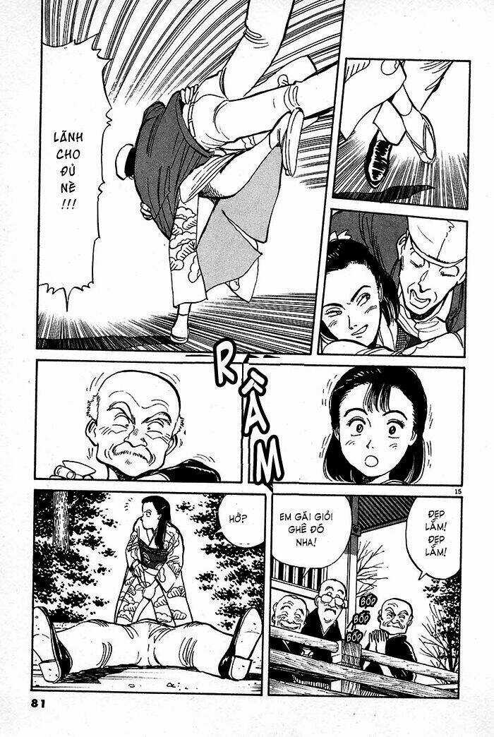 Yawara Chapter 4 trang 13