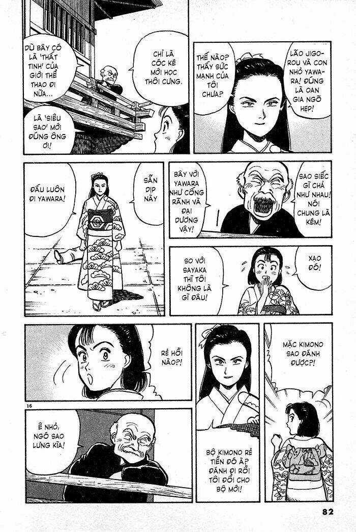 Yawara Chapter 4 trang 14