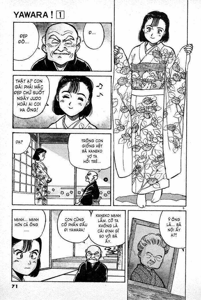 Yawara Chapter 4 trang 3