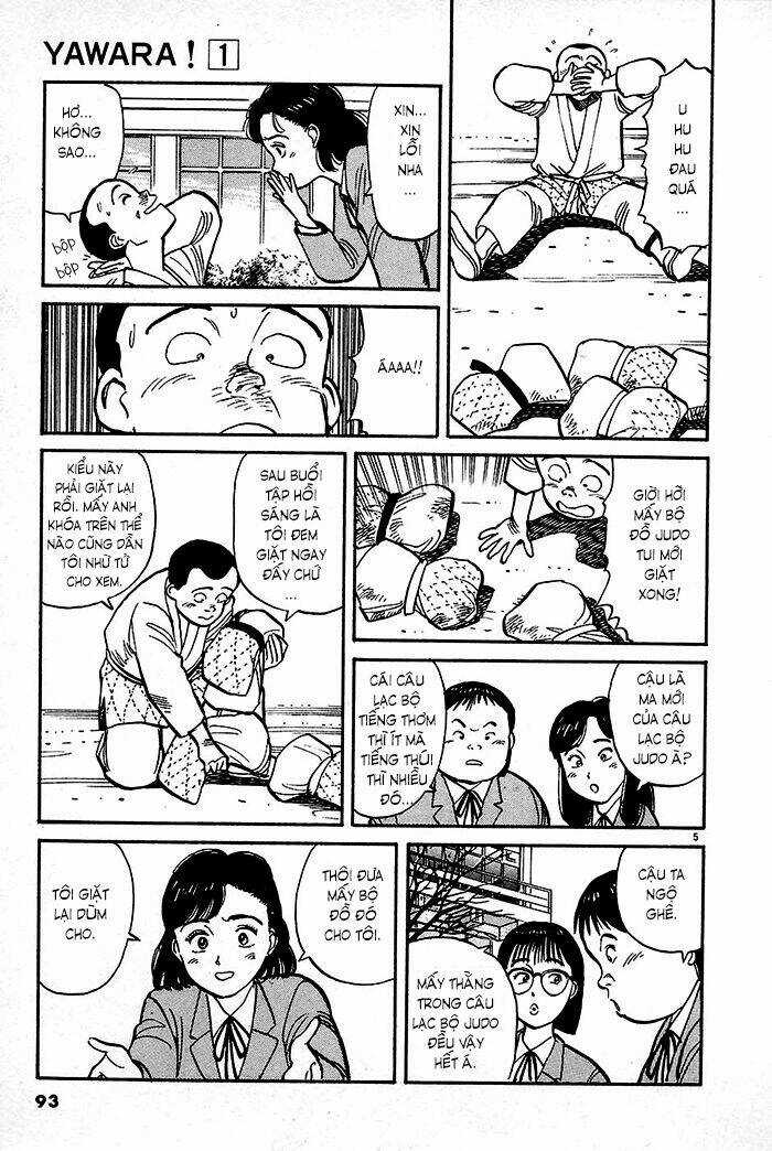 Yawara Chapter 5 trang 4
