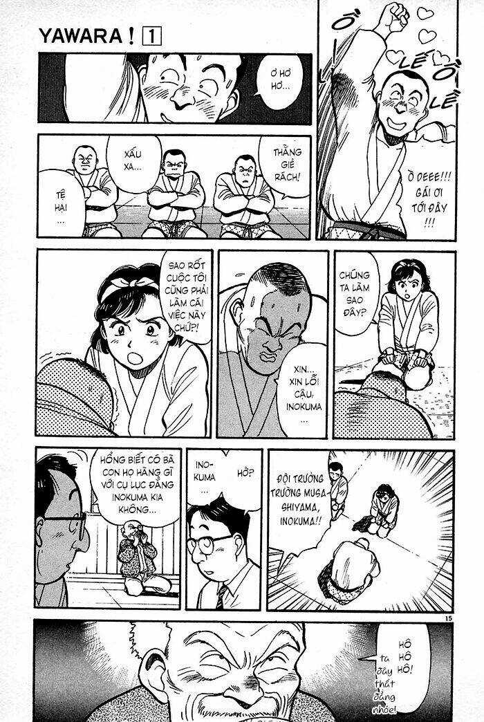 Yawara Chapter 6 trang 14