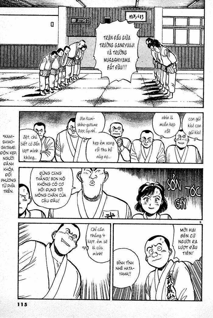 Yawara Chapter 6 trang 8