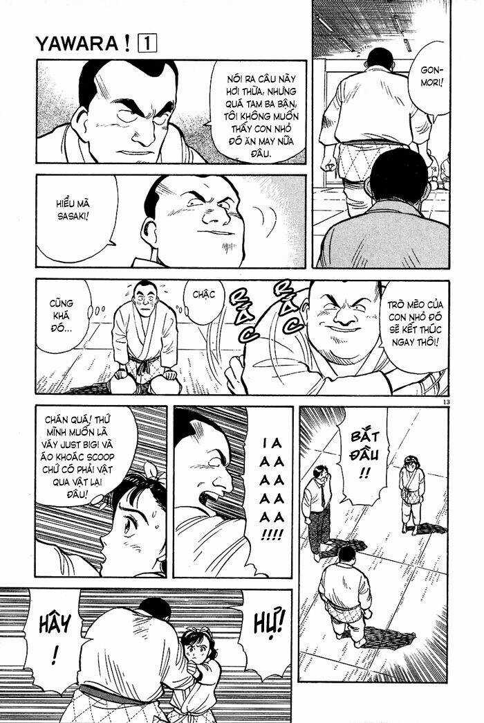 Yawara Chapter 7 trang 12