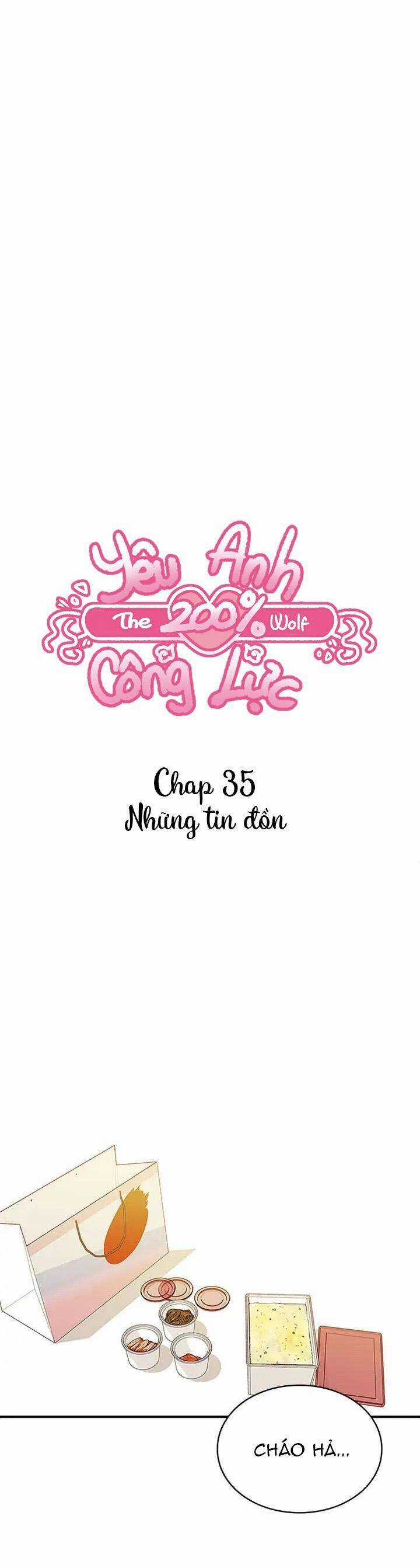 Yêu Anh 200% Công Lực Chapter 35 trang 2