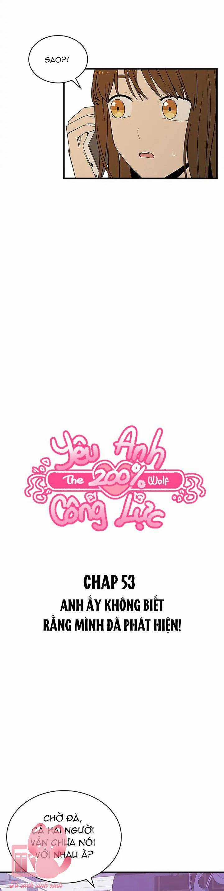 Yêu Anh 200% Công Lực Chapter 53 trang 3
