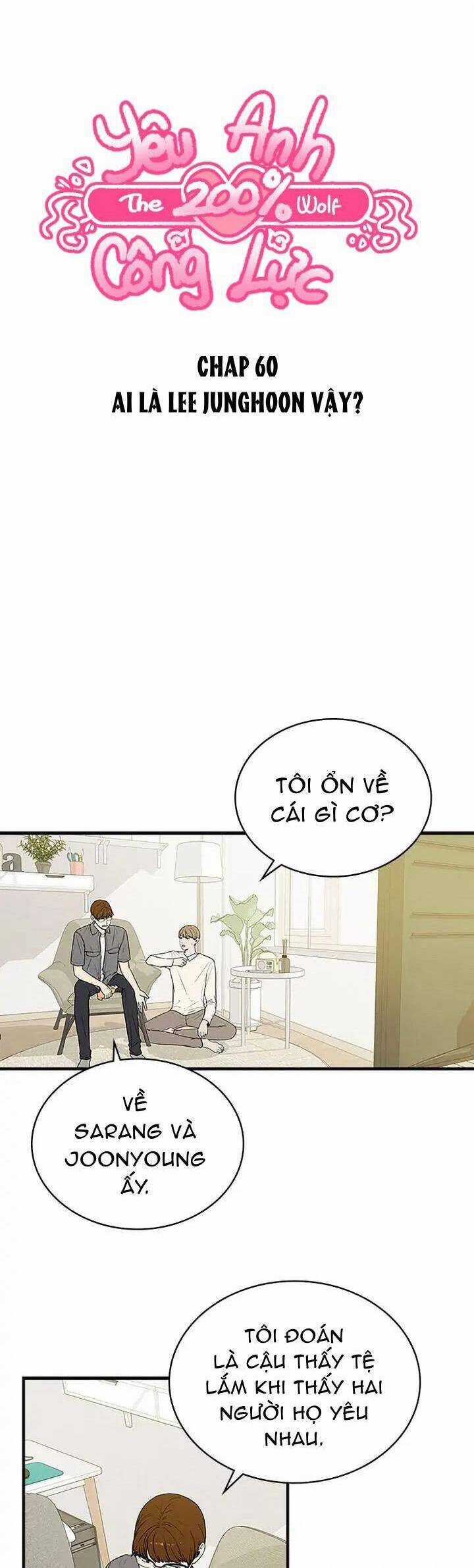 Yêu Anh 200% Công Lực Chapter 60 trang 5