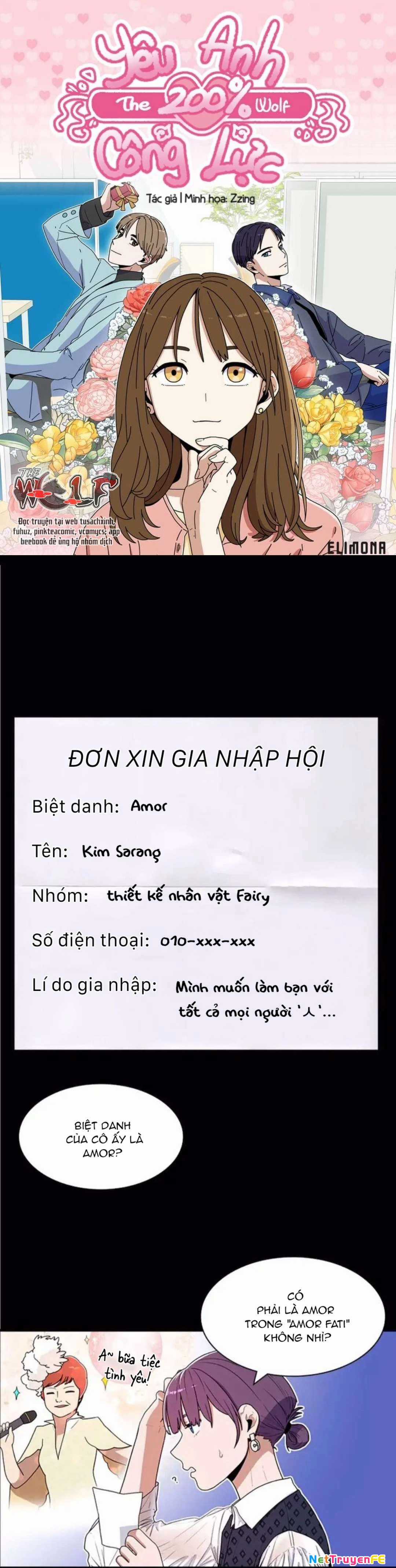 Yêu Anh 200% Công Lực Chapter 8 trang 1