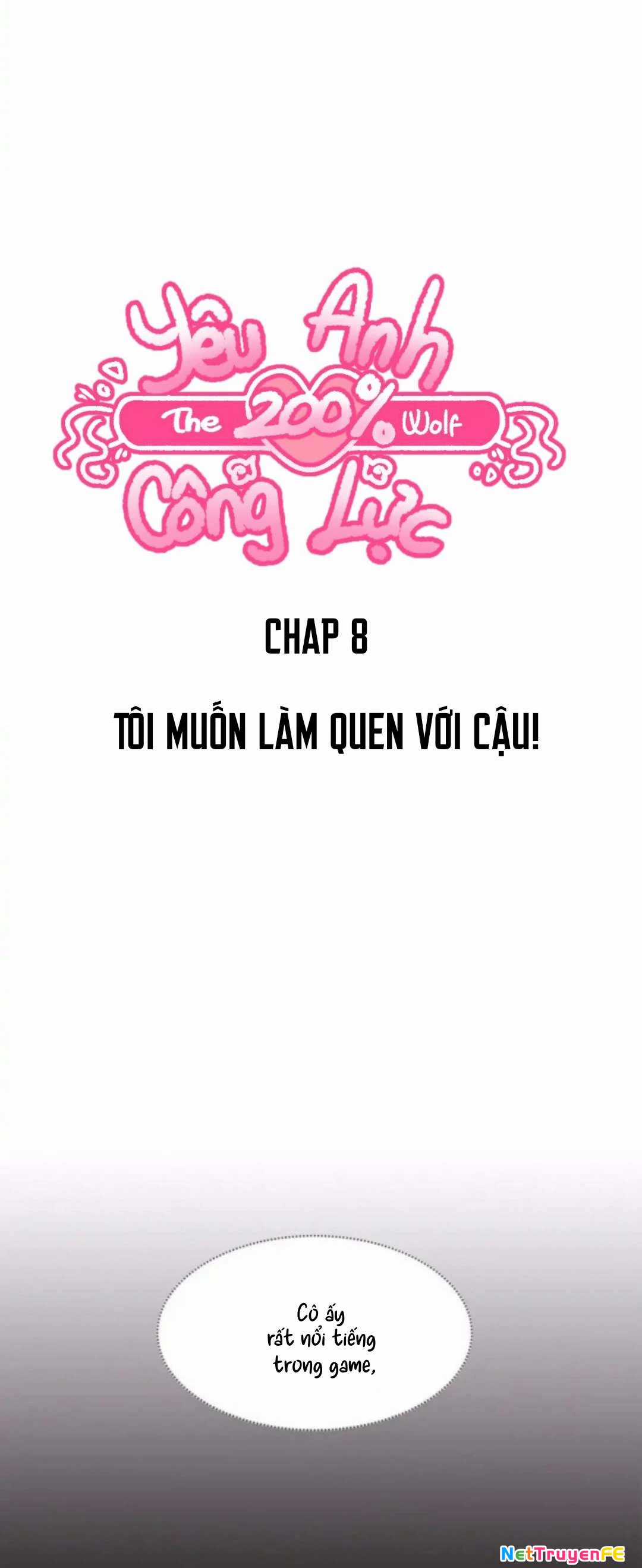 Yêu Anh 200% Công Lực Chapter 8 trang 7