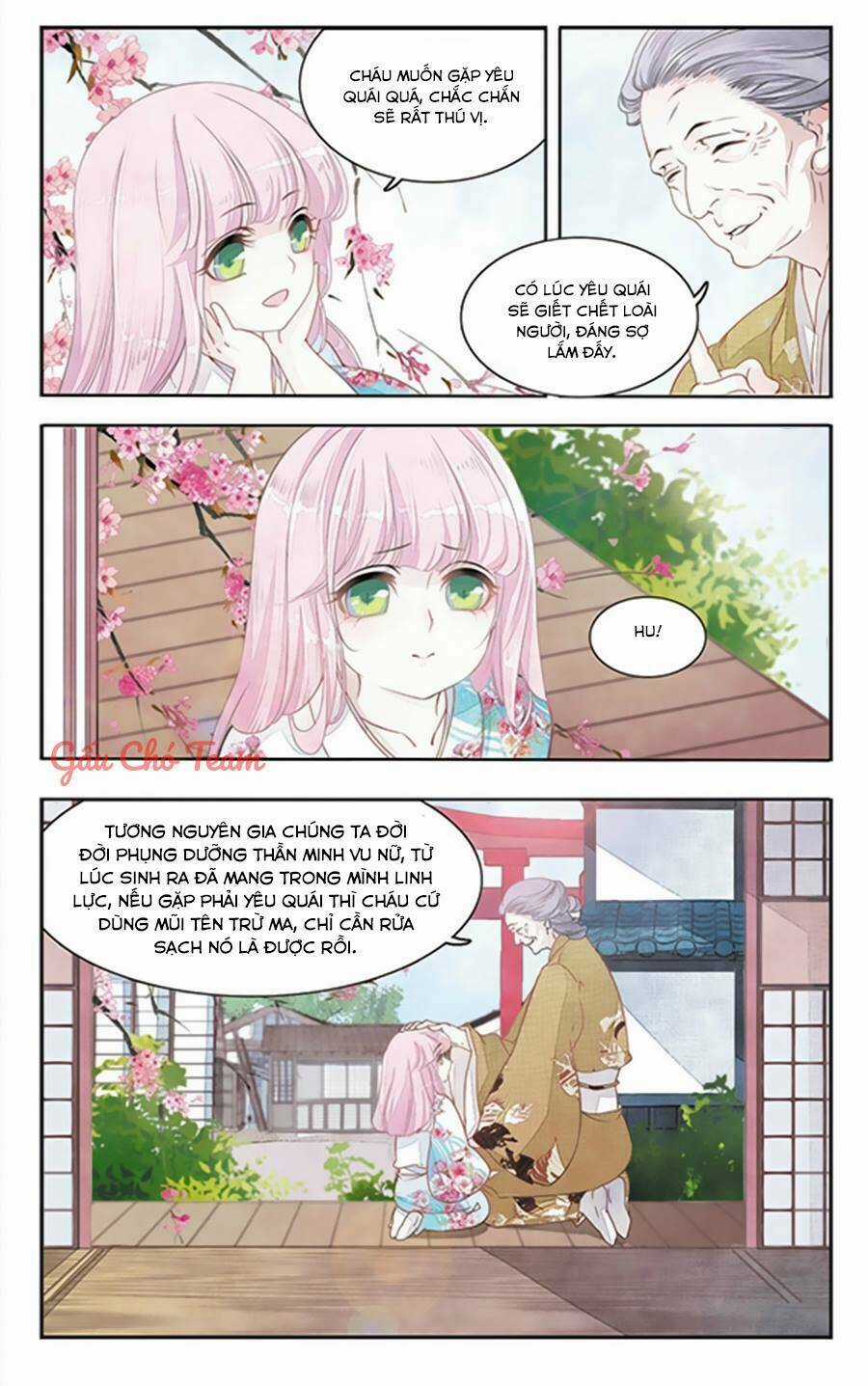 Yêu Chủ Đại Nhân Phải Lòng Vu Nữ Chapter 1 trang 3