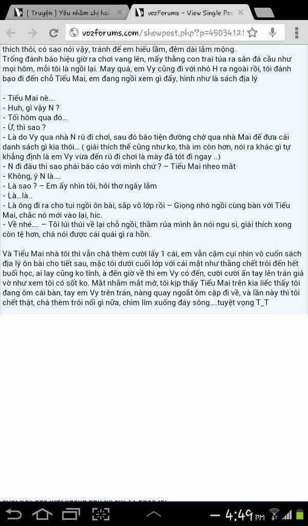 Yêu nhầm chị hai được nhầm em gái Chapter 13 trang 1