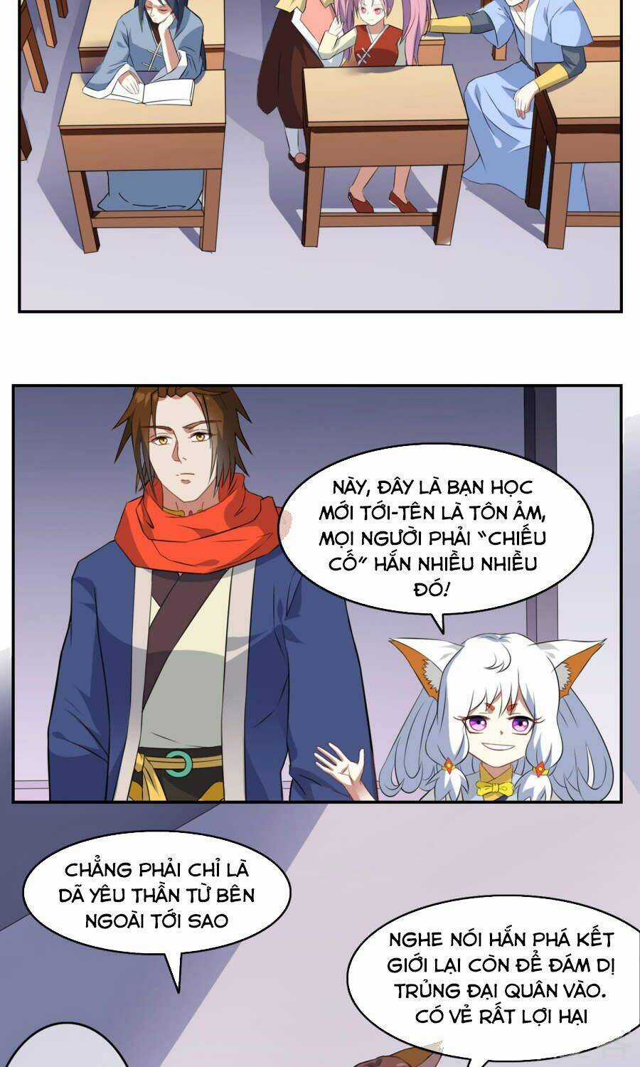 Yêu Thần Học Viện Chapter 7 trang 14