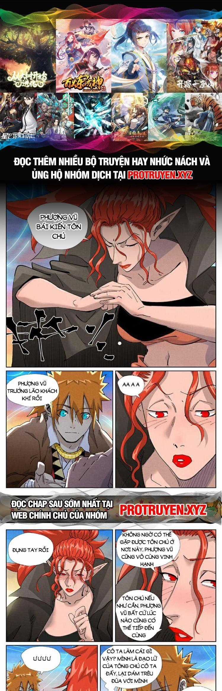 Yêu Thần Ký Món quà ý nghĩa nhất cho người thân yêu Chapter 529 trang 0