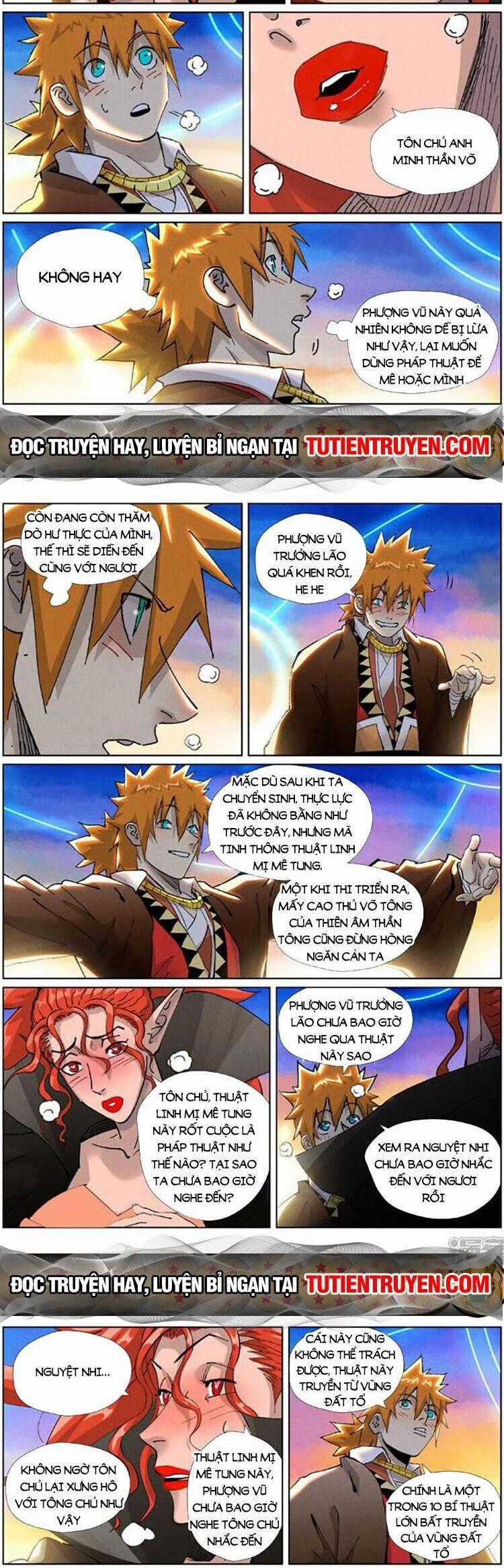Yêu Thần Ký Món quà ý nghĩa nhất cho người thân yêu Chapter 530 trang 1