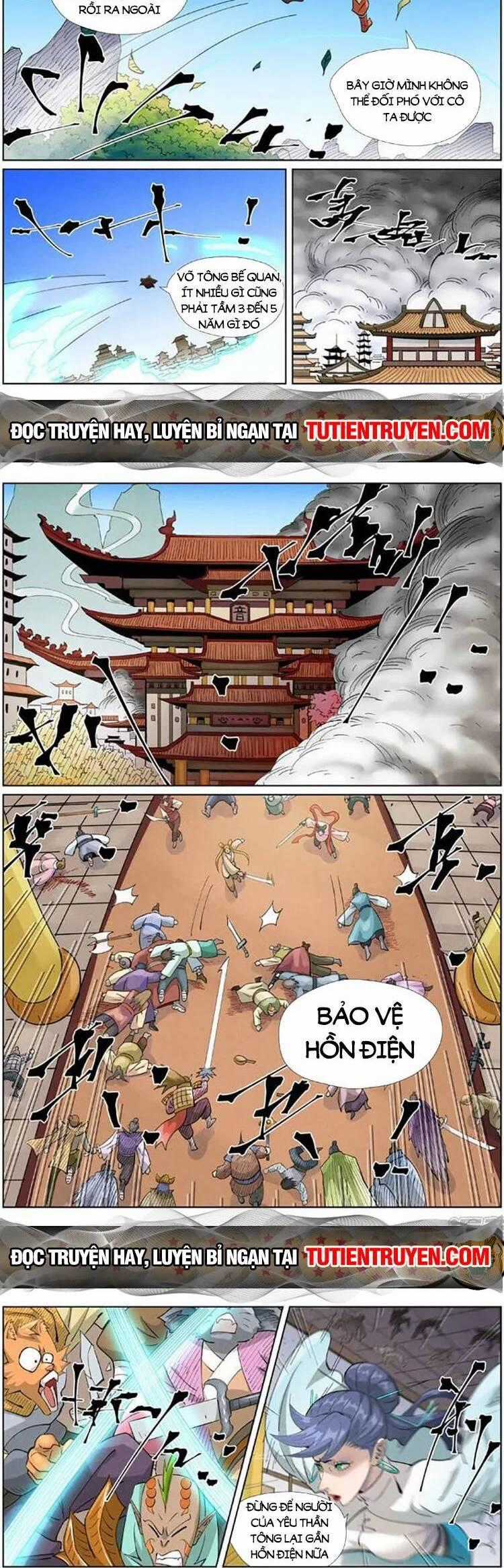 Yêu Thần Ký Món quà ý nghĩa nhất cho người thân yêu Chapter 531 trang 1