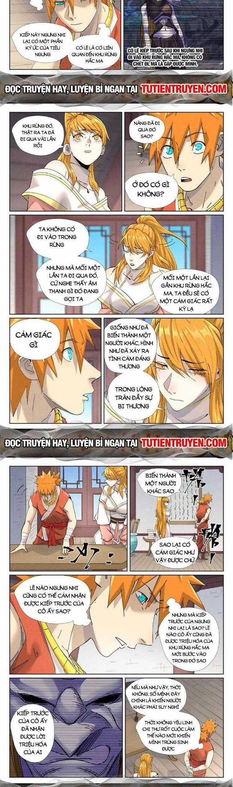 Yêu Thần Ký Món quà ý nghĩa nhất cho người thân yêu Chapter 535 trang 1