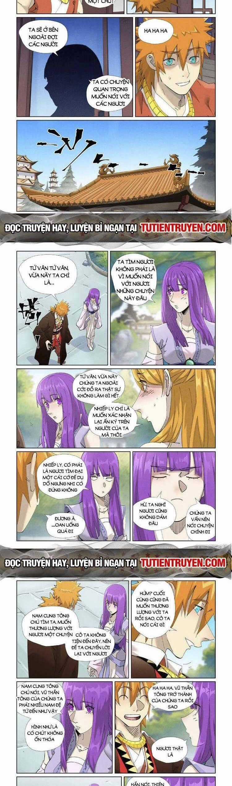 Yêu Thần Ký Món quà ý nghĩa nhất cho người thân yêu Chapter 537 trang 1