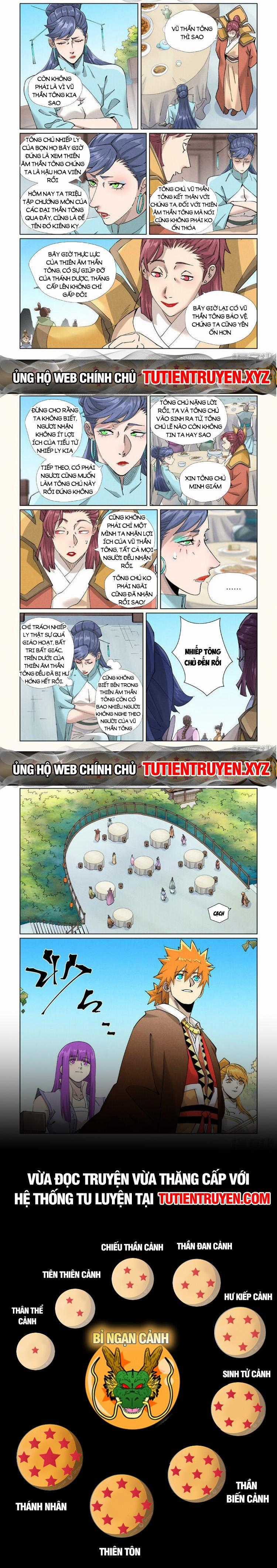 Yêu Thần Ký Món quà ý nghĩa nhất cho người thân yêu Chapter 539 trang 1