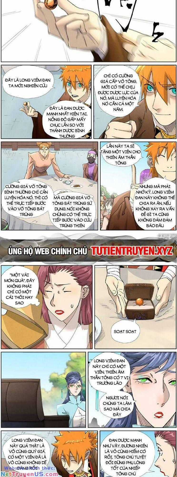 Yêu Thần Ký Món quà ý nghĩa nhất cho người thân yêu Chapter 540 trang 1